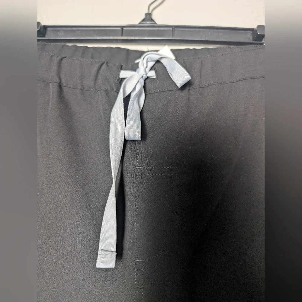 Figs Black Pants Po 2340 Pisco Slim Sz L New